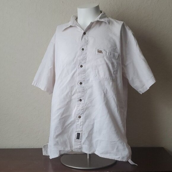 VTG 100% Cotton Duxbak Camp Shirt Size Large - Picture 3 of 14